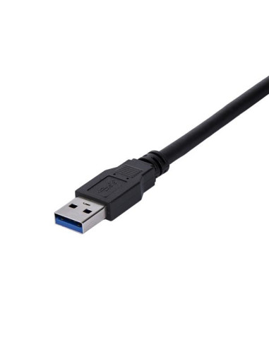 StarTech.com Cable 1m Extensión Alargador USB 3.0 SuperSpeed - Macho a Hembra USB A - Extensor - Negro