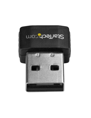 StarTech.com Micro Adaptador de Red Inalámbrica Wifi USB AC600 Externo - Wireless 1T1R 802.11ac - 2,4GHz y 5GHz