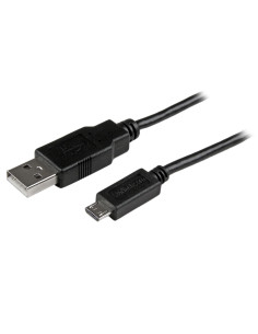 StarTech.com Cable Largo de Carga y Sincronización Micro USB de 3m - M M - 24AWG