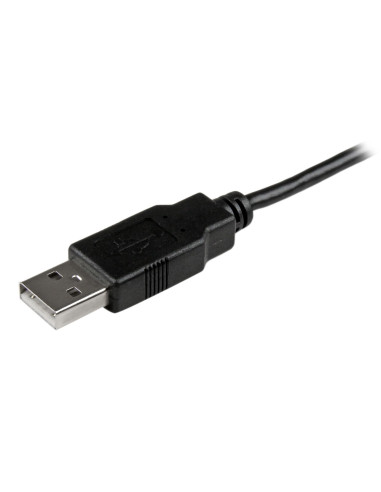 StarTech.com Cable Adaptador 0,5m USB A Macho a Micro USB B Macho Delgado para Teléfono Móvil y Tablets
