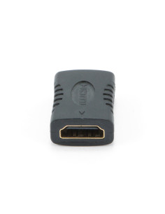 Gembird A-HDMI-FF cambiador de género para cable Negro