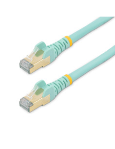 StarTech.com Cable de 7m de Red Ethernet CAT6a Aqua RJ45 STP