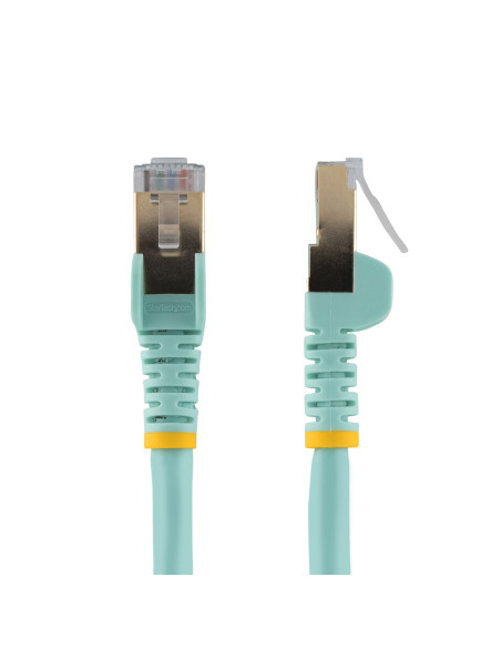 StarTech.com Cable de 7m de Red Ethernet CAT6a Aqua RJ45 STP