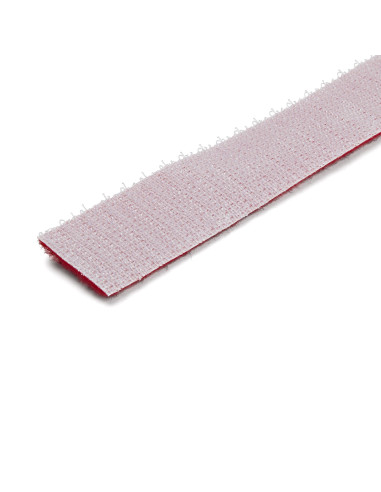 StarTech.com Bobina de 7,6m de Gancho y Bucle - Tiras Reutilizables de Gancho y Bucle - Cinta Sujetacables - Envolturas
