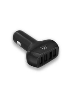 Ewent EW1354 cargador de dispositivo móvil Universal Negro Encendedor de cigarrillos Auto