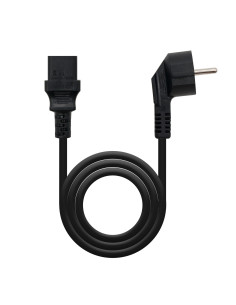 Nanocable 10.22.0110 cable de transmisión Negro 10 m C13 acoplador CEE7 7