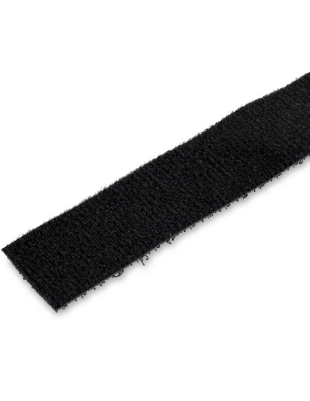 StarTech.com Bobina de 15,2m de Gancho y Bucle - Tiras Reutilizables de Gancho y Bucle - Cinta Sujetacables - Envolturas