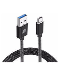 Eightt ECT-3B cable USB USB 3.2 Gen 1 (3.1 Gen 1) 1 m USB A USB C Negro
