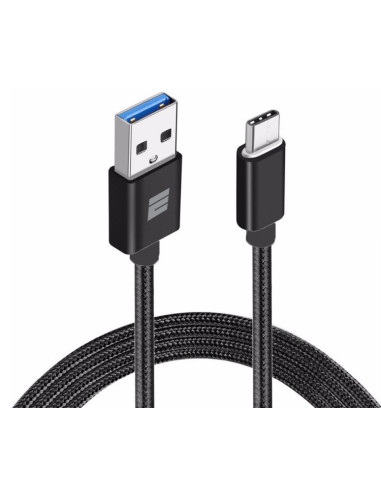 Eightt ECT-3B cable USB USB 3.2 Gen 1 (3.1 Gen 1) 1 m USB A USB C Negro