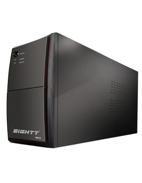 Eightt ES650 sistema de alimentación ininterrumpida (UPS) En espera (Fuera de línea) o Standby (Offline) 0,65 kVA