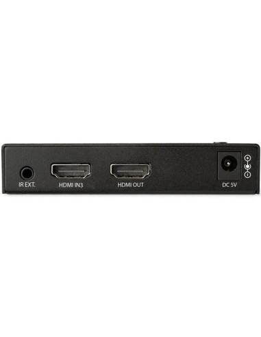 StarTech.com Switch Conmutador de Vídeo HDMI de 4 Puertos - 3x HDMI y 1x DisplayPort - 4K 60Hz