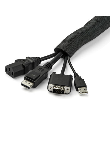 StarTech.com Funda de 4,6 m para Gestión de Cables