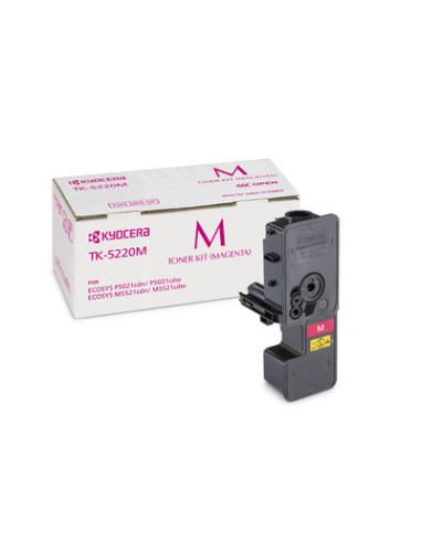 KYOCERA TK-5220M cartucho de tóner 1 pieza(s) Original Magenta