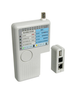 WP WPC-TST-002 comprobador de cables de red Blanco