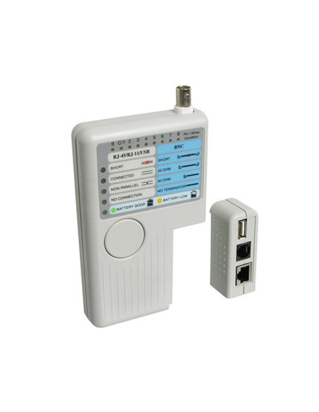 WP WPC-TST-002 comprobador de cables de red Blanco