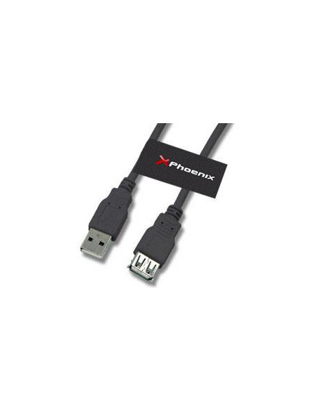 Phoenix Technologies 5m USB A USB A cable USB USB 2.0 Negro