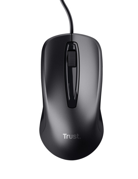 Trust Carve ratón Oficina Ambidextro USB tipo A Óptico 1200 DPI