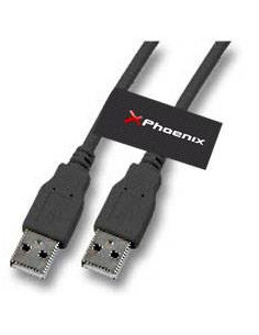 Phoenix Technologies 3m USB A USB A cable USB USB 2.0 Negro