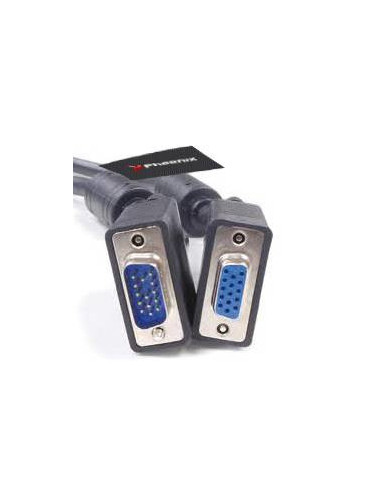 Phoenix Technologies 3m VGA cable VGA VGA (D-Sub) Negro