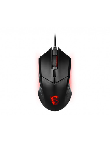 MSI Clutch GM08 ratón Juego Ambidextro USB tipo A Óptico 4200 DPI
