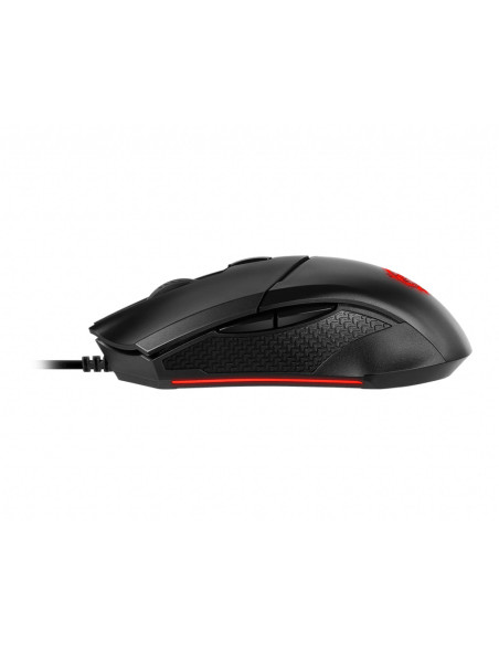 MSI Clutch GM08 ratón Juego Ambidextro USB tipo A Óptico 4200 DPI
