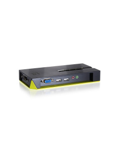 LevelOne Switch KVM de 4 puertos USB con Audio