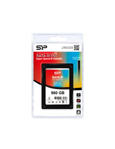 Silicon Power Slim S55 960 GB 2.5" Serial ATA III TLC