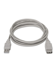 AISENS A101-0012 cable USB USB 2.0 1 m USB A Beige 2