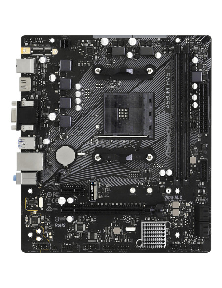 Asrock A520M-HVS AMD A520 Zócalo AM4 micro ATX