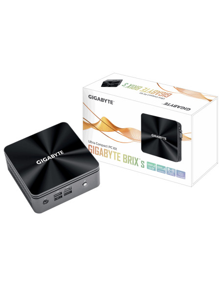 GIGABYTE GB-BRI3H-10110 PC estación de trabajo barebone Negro i3-10110U BGA 1528 2,1 GHz