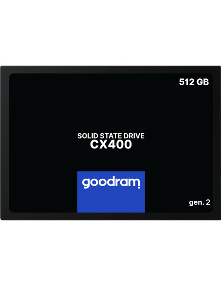 Goodram CX400 gen.2 512 GB 2.5" Serial ATA III 3D TLC NAND