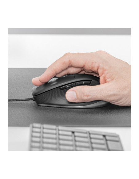 3Dconnexion CadMouse Pro ratón Oficina mano derecha USB tipo A Óptico