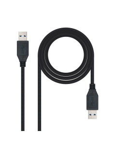 Nanocable 10.01.1001-BK cable USB USB 3.2 Gen 1 (3.1 Gen 1) 1 m USB A Negro