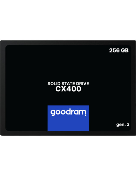Goodram CX400 gen.2 256 GB 2.5" Serial ATA III 3D TLC NAND