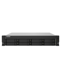 QNAP TS-832PXU NAS Bastidor (2U) Annapurna Labs AL324 4 GB DDR4 0 TB QNAP Turbo System Aluminio, Negro