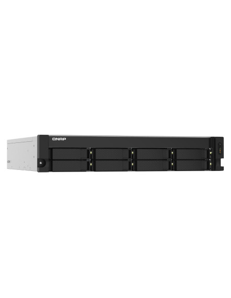 QNAP TS-832PXU-RP NAS Bastidor (2U) Annapurna Labs AL324 4 GB DDR4 0 TB QNAP Turbo System Negro