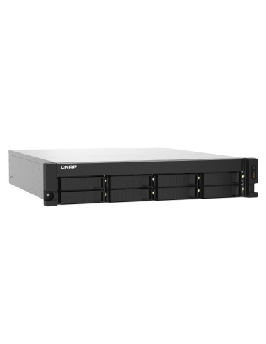 QNAP TS-832PXU-RP NAS Bastidor (2U) Annapurna Labs AL324 4 GB DDR4 0 TB QNAP Turbo System Negro