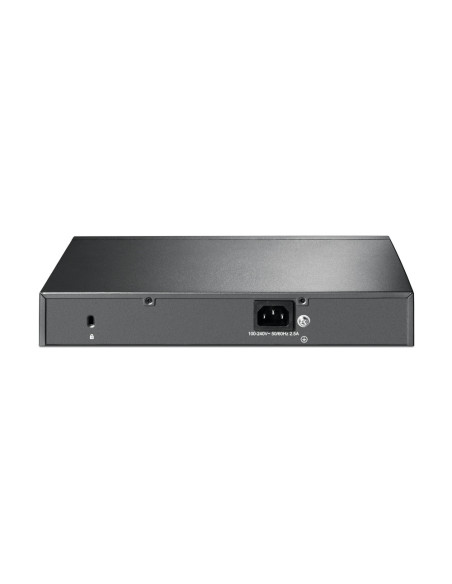 TP-Link JetStream TL-SG2210MP switch Gestionado L2 L2+ Gigabit Ethernet (10 100 1000) Energía sobre Ethernet (PoE) 1U Negro