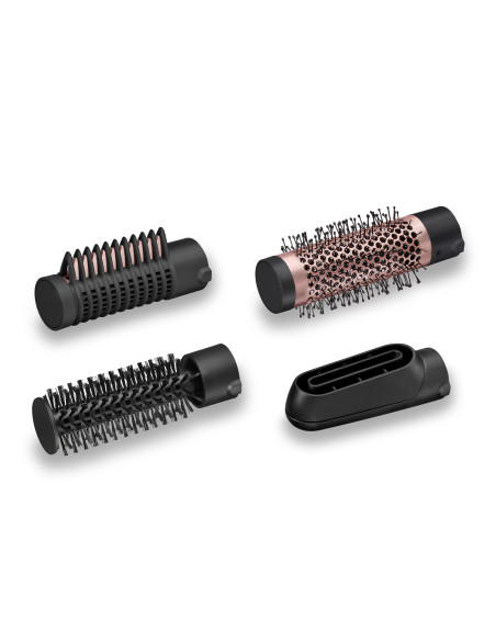BaByliss Perfect Finish Cepillo de aire caliente Caliente Negro 1000 W 2,2 m