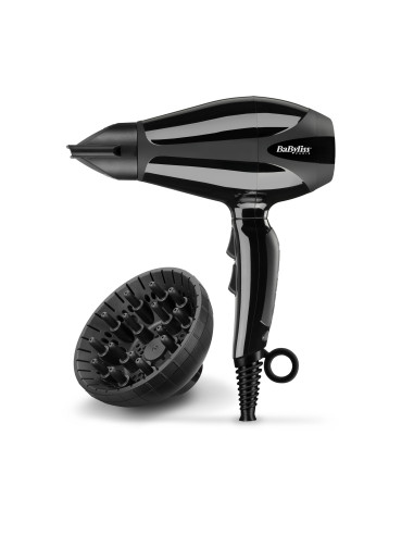 BaByliss Compact Pro 2400 secador 2400 W Negro