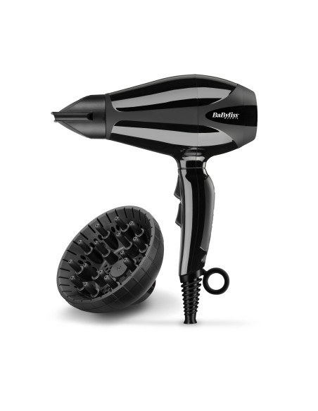 BaByliss Compact Pro 2400 secador 2400 W Negro