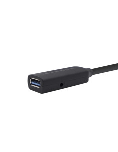 AISENS Cable USB 3.0 Prolongador con amplificador y alim., Tipo A M-A H, Negro, 15m 2