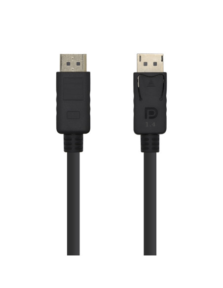 AISENS Cable Displayport V1.4 8K@60HZ, DP M-DP M, Negro, 3.0m