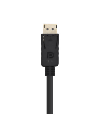 AISENS Cable Displayport V1.4 8K@60HZ, DP M-DP M, Negro, 3.0m