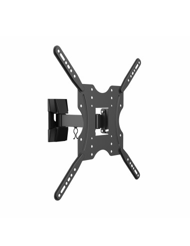 AISENS Soporte ECO giratorio, inclinable para monitor TV 30kg (2 Pivotes) de 32-55, Negro
