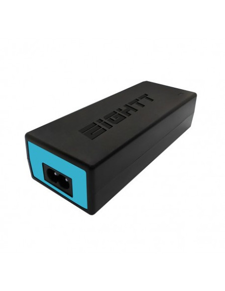 Eightt EC90 adaptador e inversor de corriente Universal 90 W Negro