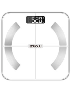 Billow XFIT báscula de baño Rectángulo Blanco Báscula personal electrónica