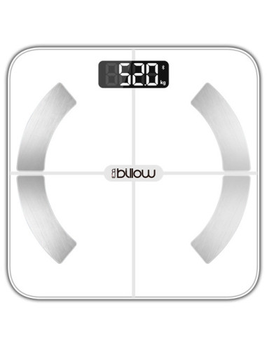 Billow XFIT báscula de baño Rectángulo Blanco Báscula personal electrónica