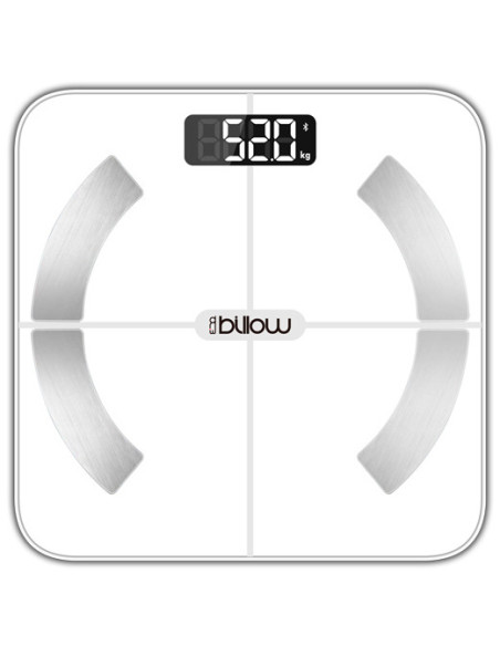 Billow XFIT báscula de baño Rectángulo Blanco Báscula personal electrónica