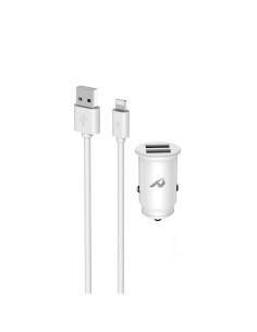 Home YCC-01IP cargador de dispositivo móvil Universal Blanco Encendedor de cigarrillos Auto